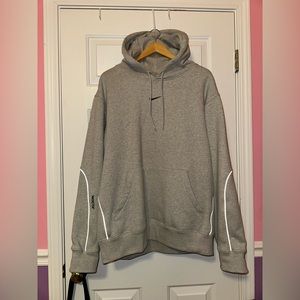 Nike NOCTA Cardinal Hooded Sweatshirt Grey Size XL